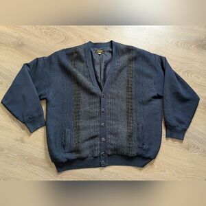 Cooper Knitwear Vintage Oversized‎ Grandpa Style Knit Cardigan Sweater